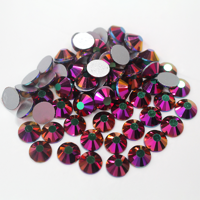 Nail Art Rose Gold - Rainbow rose gold SS16-SS20-SS40-SS50 Cold Fixation