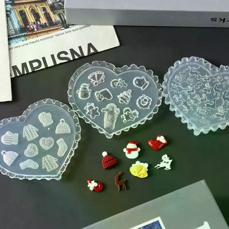 Nail Art For Men - Christmas Snowman Christmas Tree 3d Nail