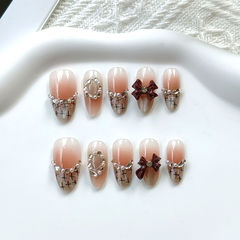 10 Pcs French Style Cute Diamo - đánh giá và giá Nail Art Elegan