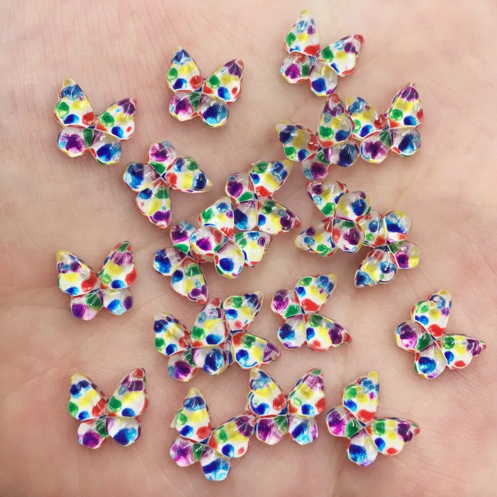 Resin Glitter Colorful 10mm Ka - đánh giá và giá Nail Art Overlay