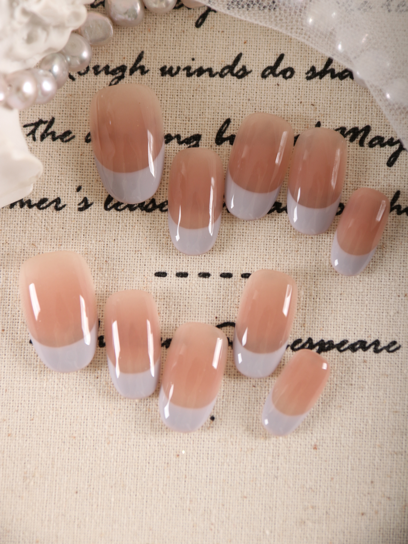 10Pcs Press on Nails Short Pur - đánh giá và giá Nail Adhesive Tab
