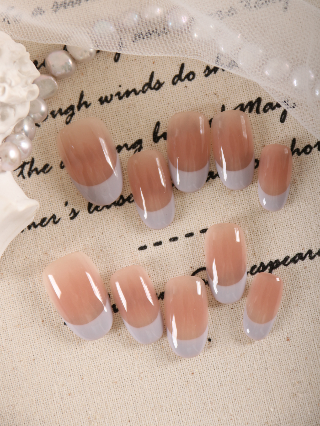 10Pcs Press on Nails Short Pur - đánh giá và giá Nail Adhesive Tab