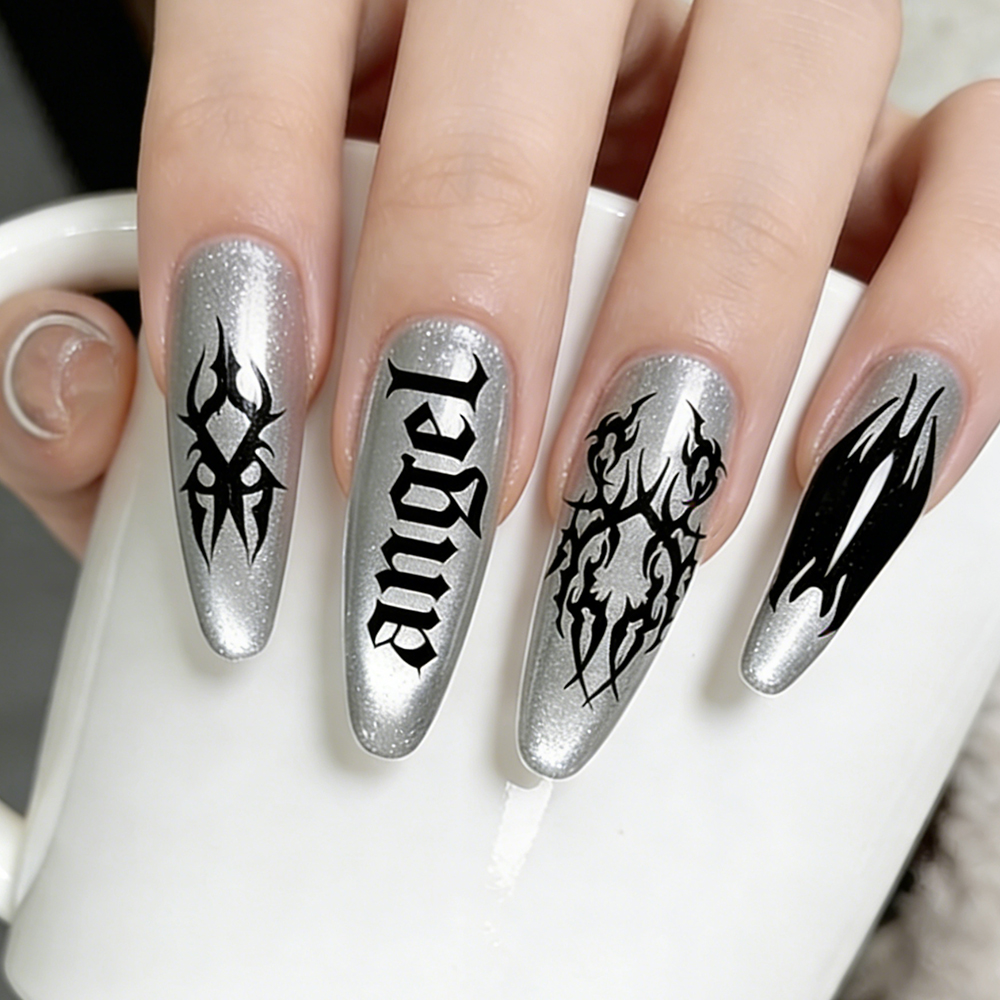 Nail Stamping Plates Gothic St - đánh giá và giá Nail Art Inspo
