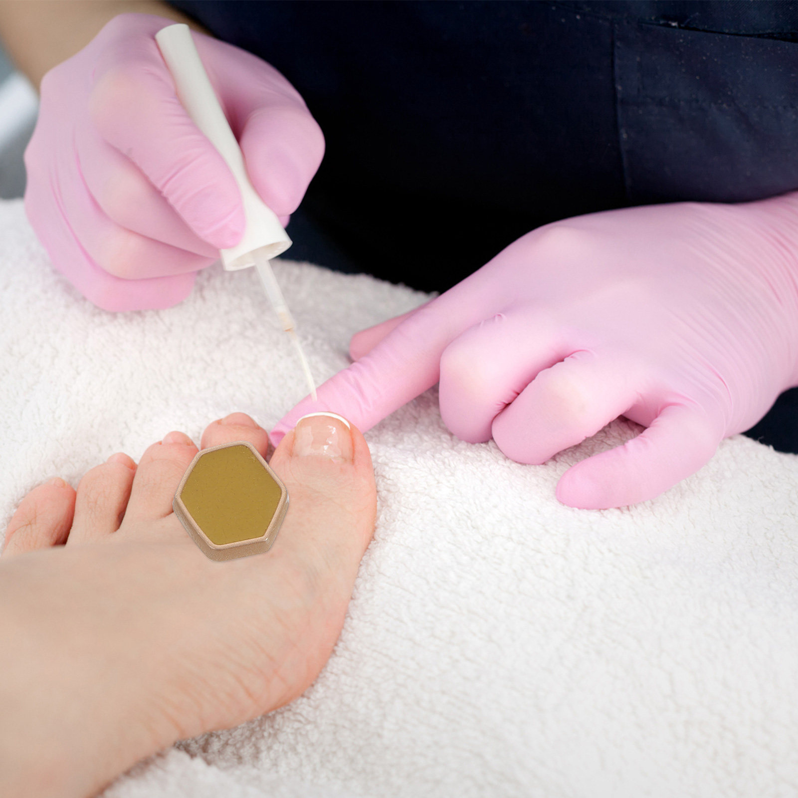 1Set Silicone Toe Separators f - đánh giá và giá Nail Art For Men