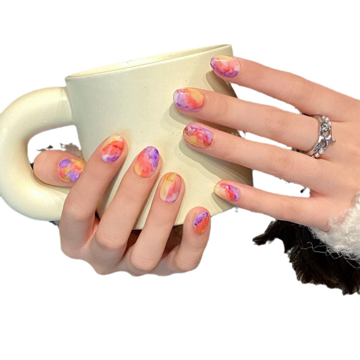10 PCS Luxury Handmade Press o - đánh giá và giá Nail Adhesive Tab