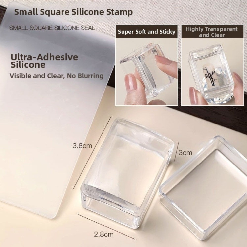 New Transparent Nail Art Stamp - đánh giá và giá Nail Art Inspo