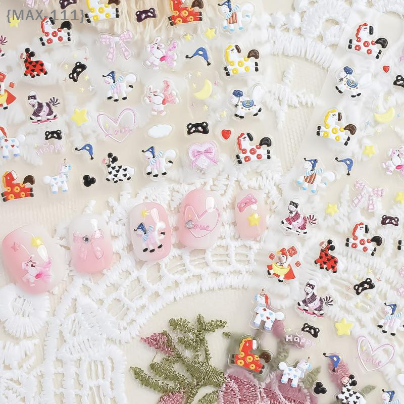 【F2-MAX111】Cartoon Colorful Po - đánh giá và giá Nail Art For Men