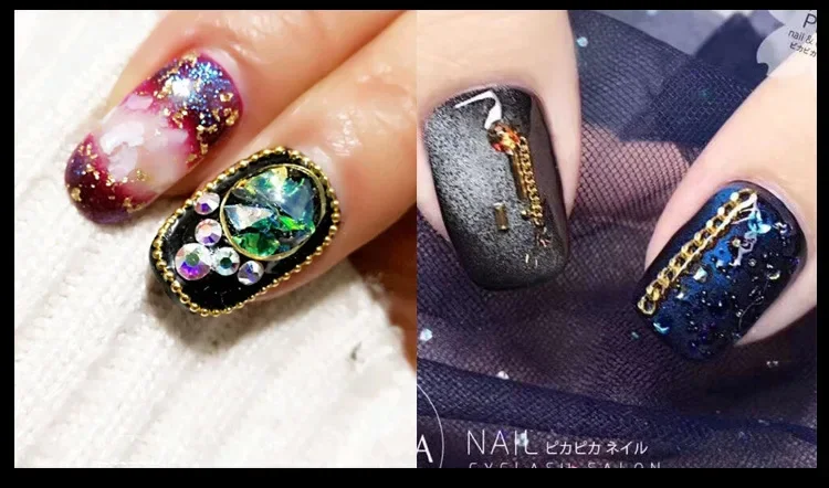 Japanese Silver Rose Gold Nail - đánh giá và giá Nail Art Rose Gold