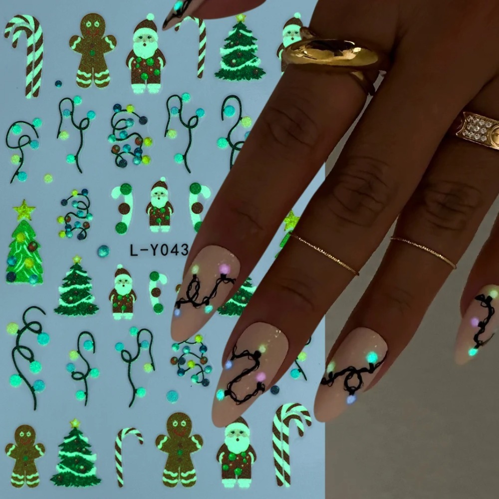 Luminous Lanterns Christmas Na - đánh giá và giá Nail Art For Men