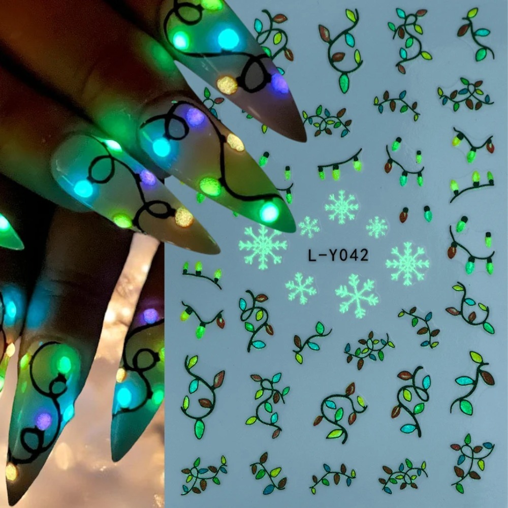 Luminous Lanterns Christmas Na - đánh giá và giá Nail Art For Men