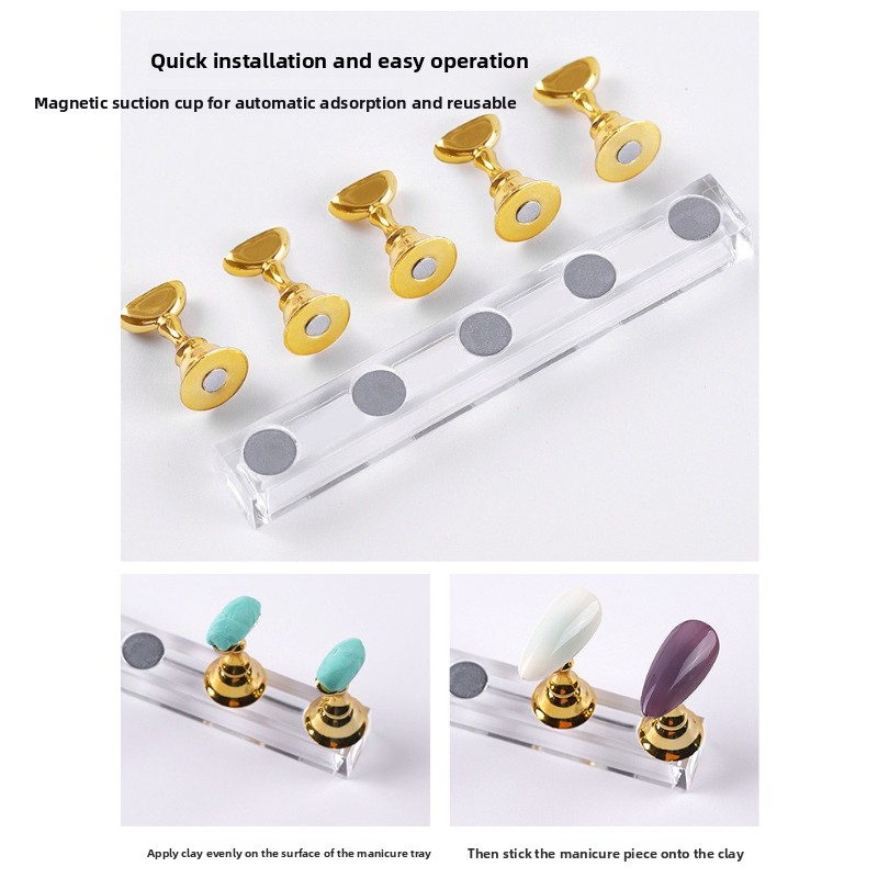 1set Nail Tip Holder Japanese  - đánh giá và giá Nail Art Overlay