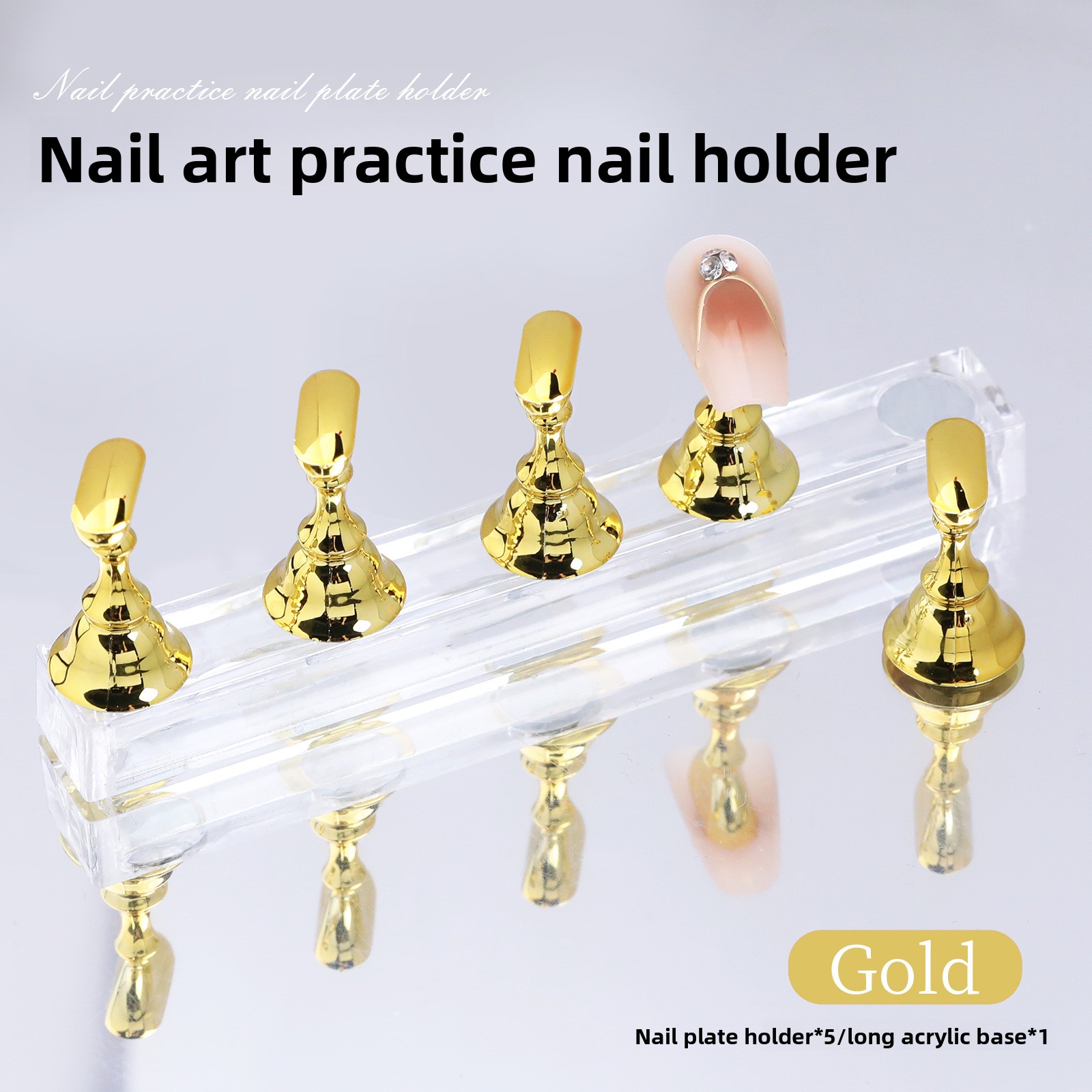 1set Nail Tip Holder Japanese  - đánh giá và giá Nail Art Overlay