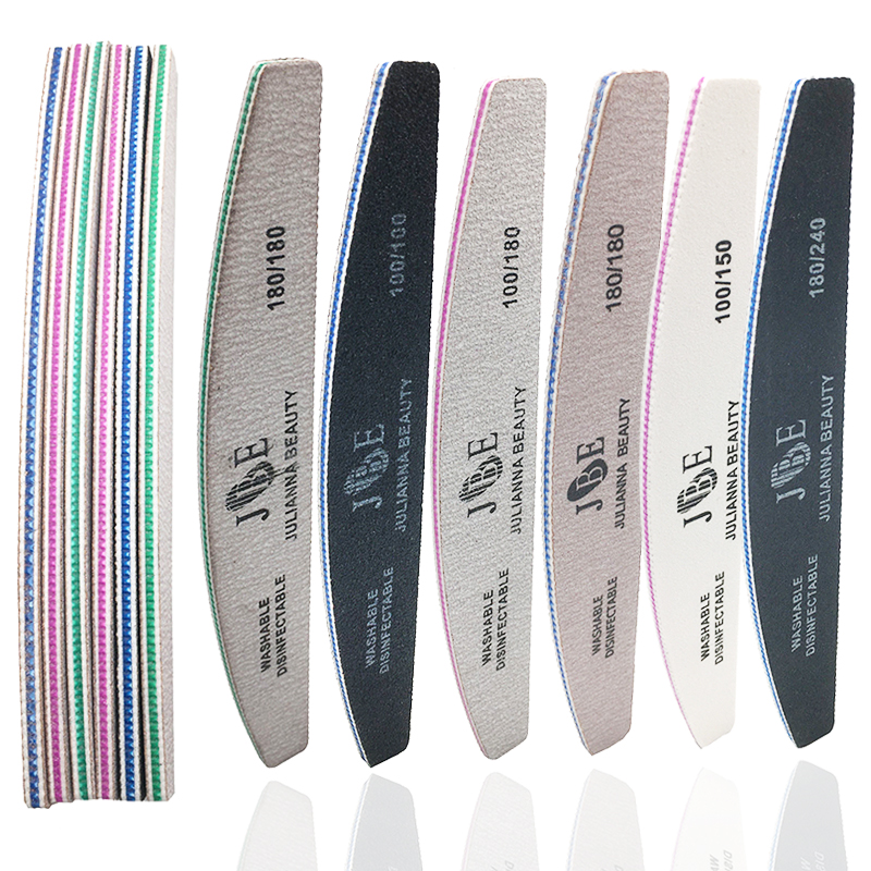 10 Pcs Professional Nail File  - đánh giá và giá Nail Art Maroon