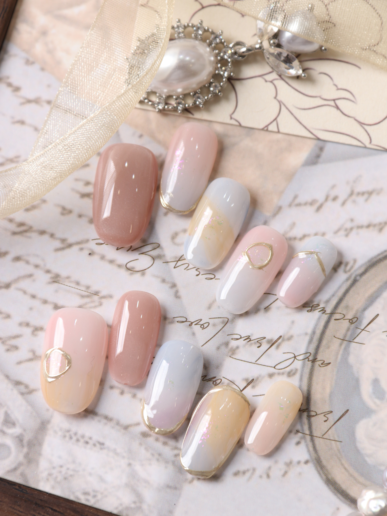 10Pcs Press on Nails Short Pin - đánh giá và giá Nail Adhesive Tab