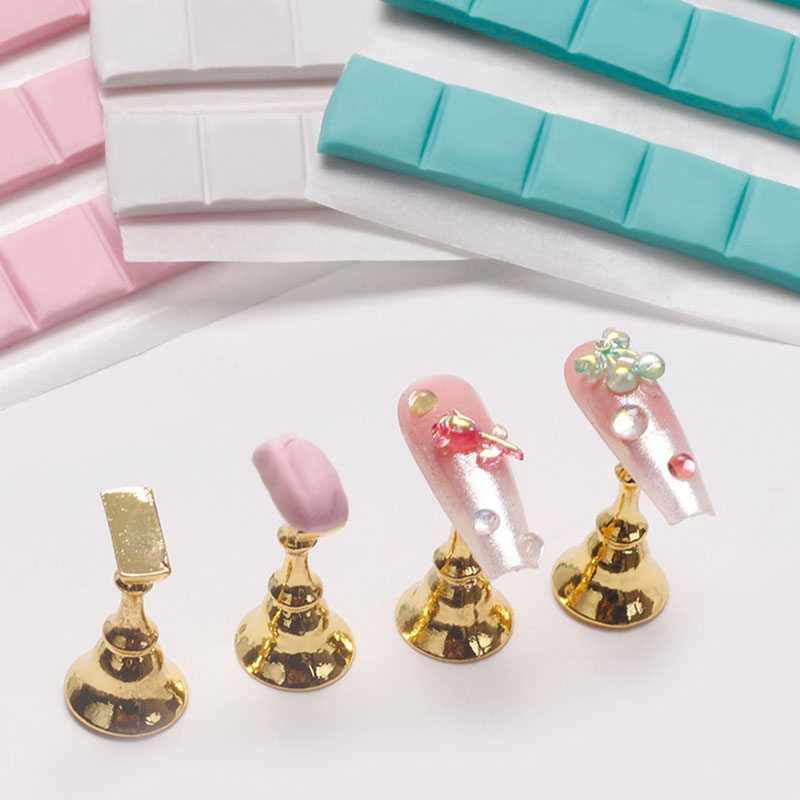 1 Pack Nail Adhesive Glue Clay - đánh giá và giá Nail Art Overlay
