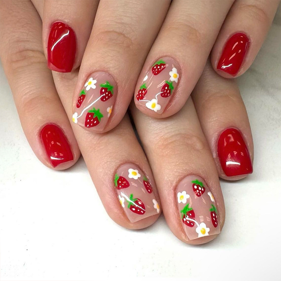 24Pcs Short Square Ballet Pres - đánh giá và giá Nail Art Eye Cat