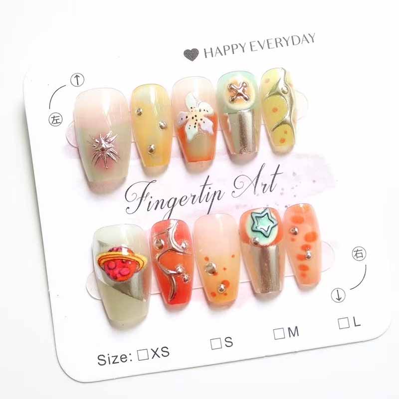 10 Pcs Women French Style High - đánh giá và giá Nail Art Eye Cat