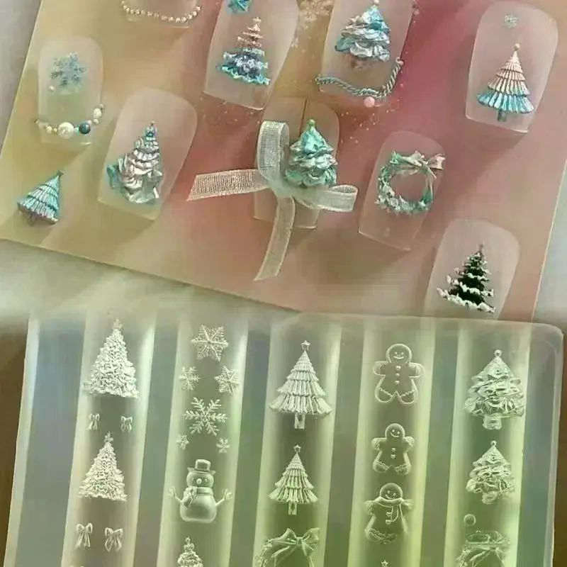 Christmas Snowman Christmas Tr - đánh giá và giá Nail Art For Men