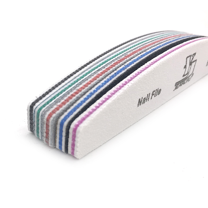 2/5pcs/lot Moon Nail File Mix  - đánh giá và giá Nail Art Maroon