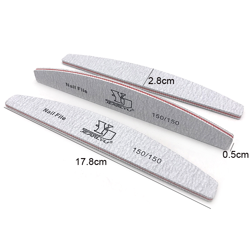 2/5pcs/lot Moon Nail File Mix  - đánh giá và giá Nail Art Maroon