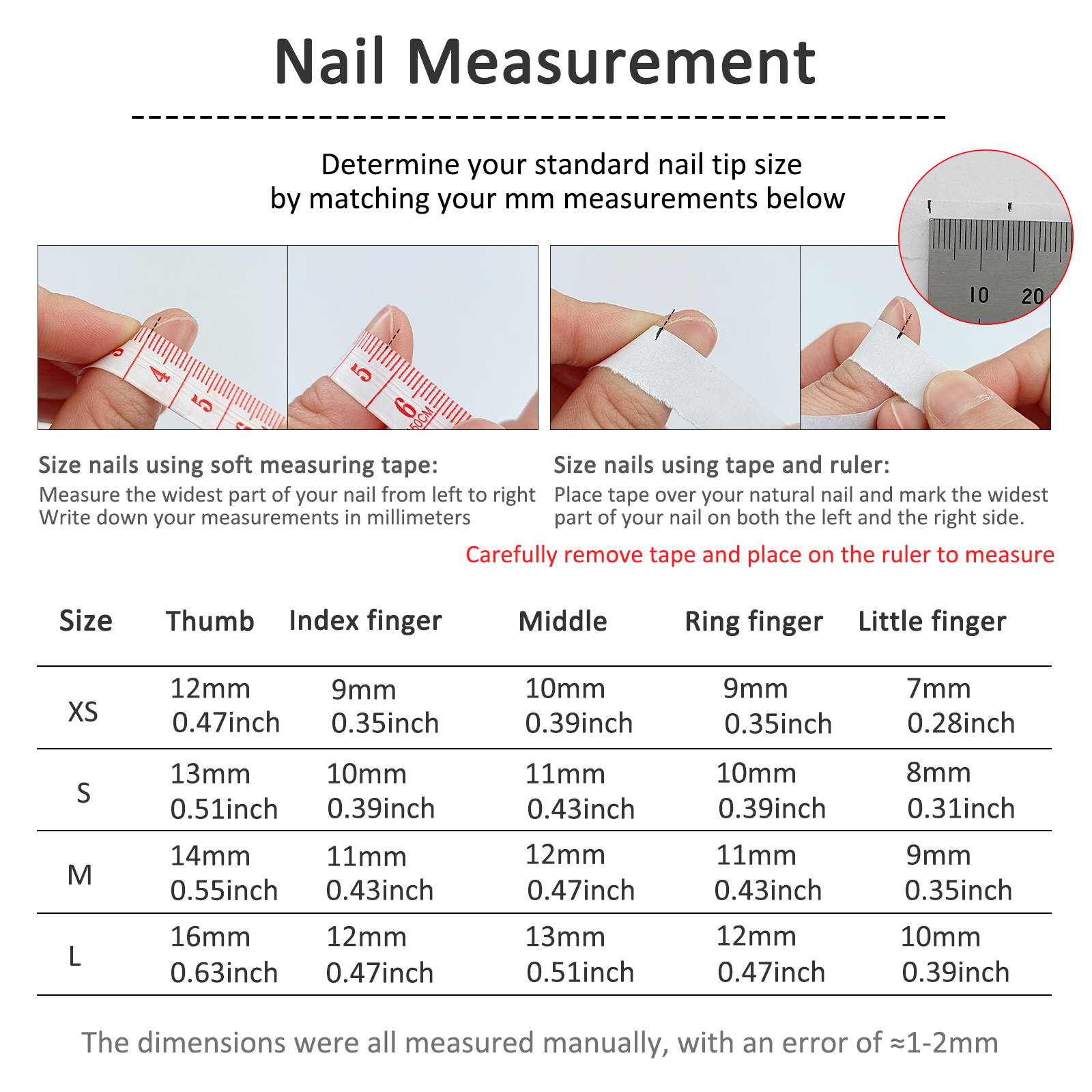 10Pcs Cute Short Round Handmad - đánh giá và giá Nail Art Inspo