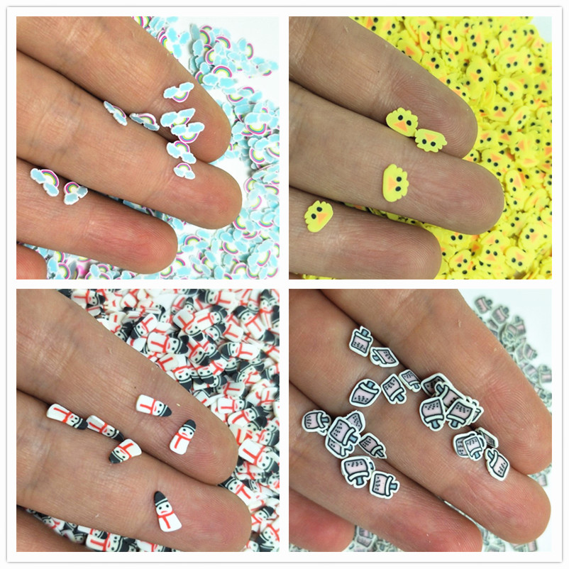 20g Polymer Soft Clay Christma - đánh giá và giá Nail Art For Men