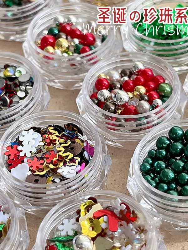 YZ Resin Christmas Series Nail - đánh giá và giá Nail Art For Men