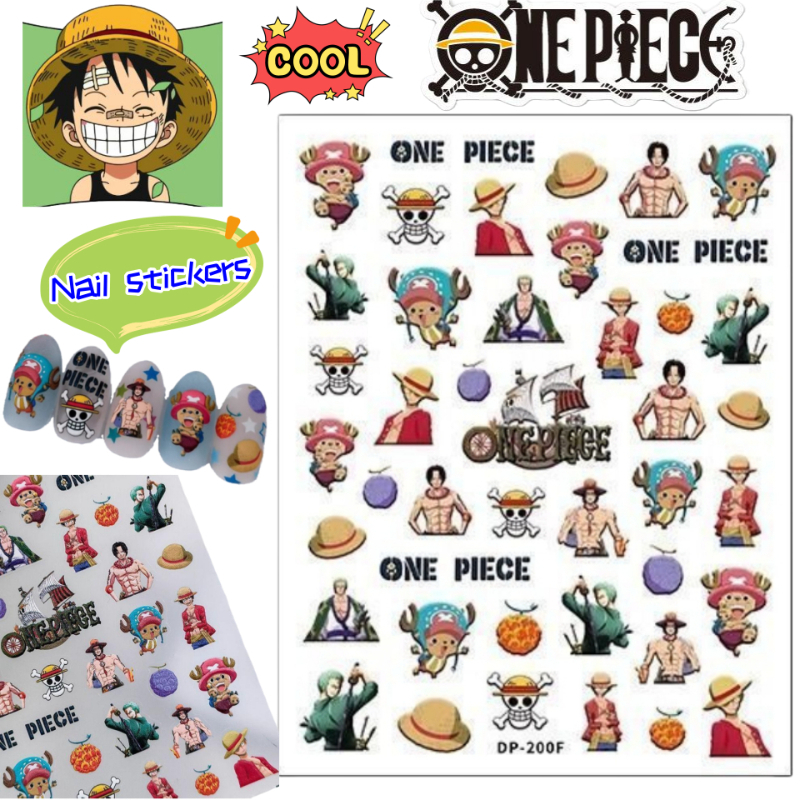 One Piece Monkey D. Luffy Roro - đánh giá và giá Nail Art Zoro One Piece