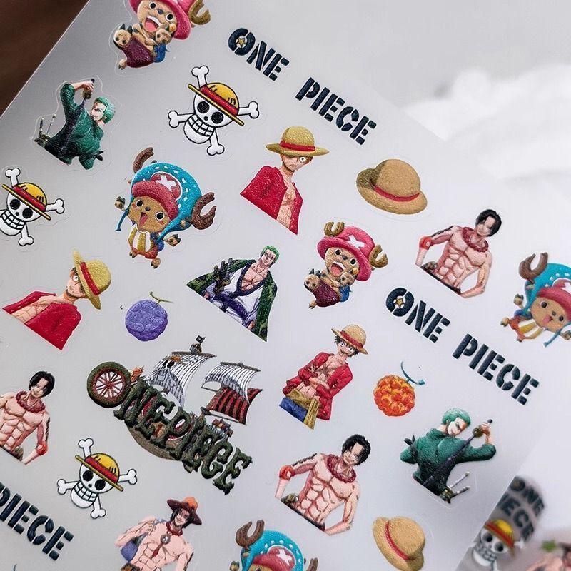 One Piece Monkey D. Luffy Roro - đánh giá và giá Nail Art Zoro One Piece