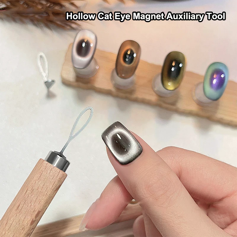 Hollow Shaped Cat Eye Magnet M - đánh giá và giá Nail Art Rose Gold