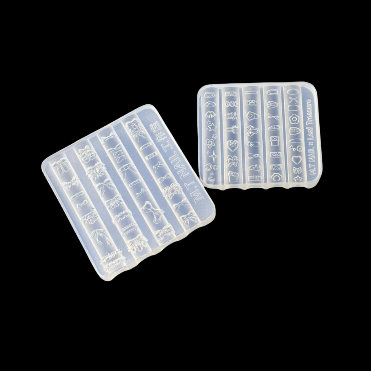 Bowknot 3D Silicone Nail Mold  - đánh giá và giá Nail Art Maroon