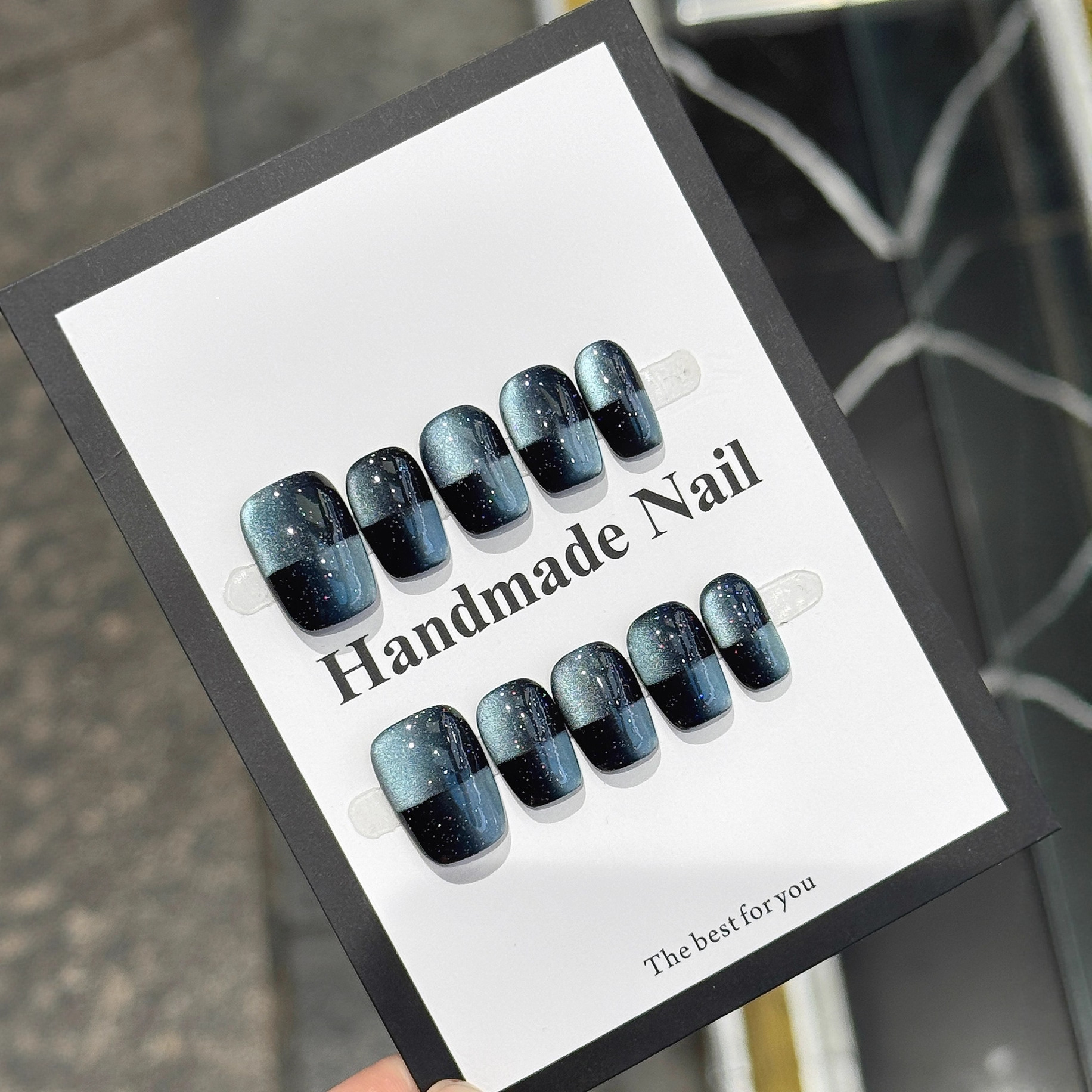 10pcs Aurora Chrome Press on N - đánh giá và giá Nail Art Inspo