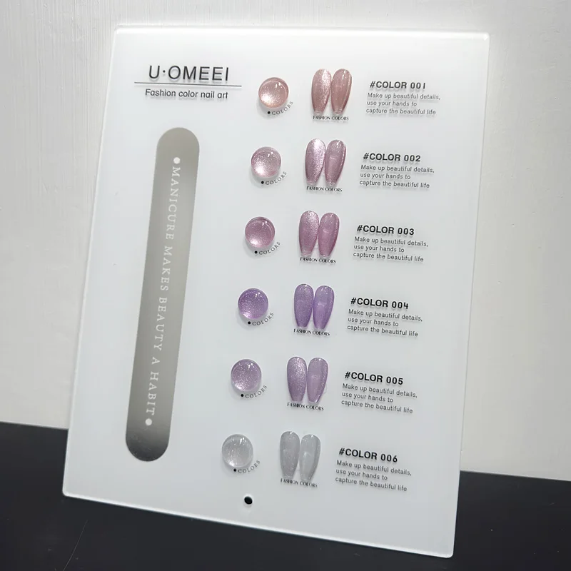 U·OMEEI 12 Colors 6 Colors Mis - đánh giá và giá Nail Art Eye Cat