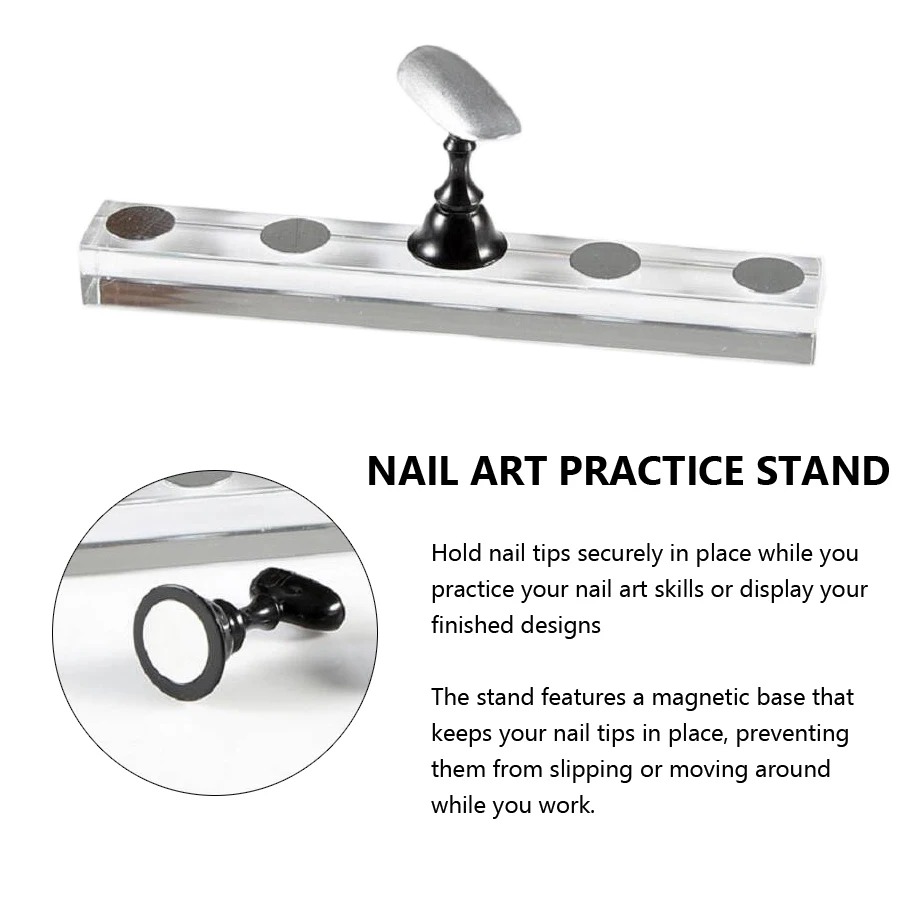 5Pcs Nail Art Practice Display - đánh giá và giá Nail Art Overlay