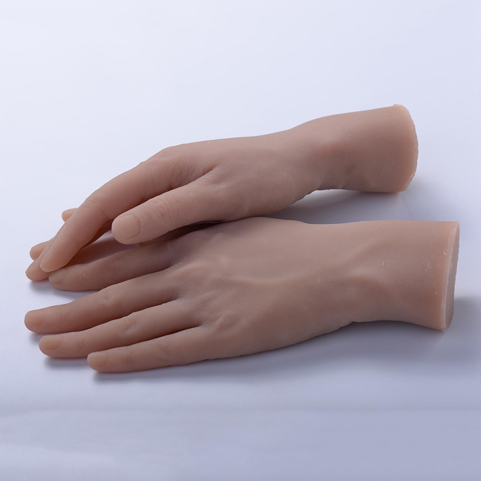 Realistic Fake Hands for Men S - đánh giá và giá Nail Art For Men
