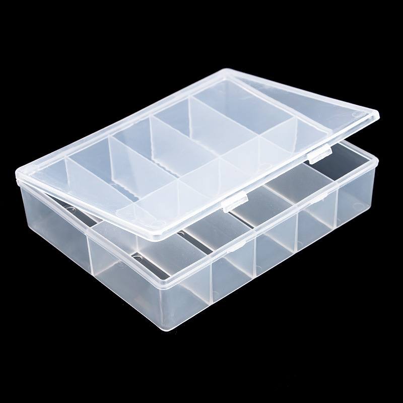 10 Grids Empty Clear Storage B - đánh giá và giá Nail Art Inspo