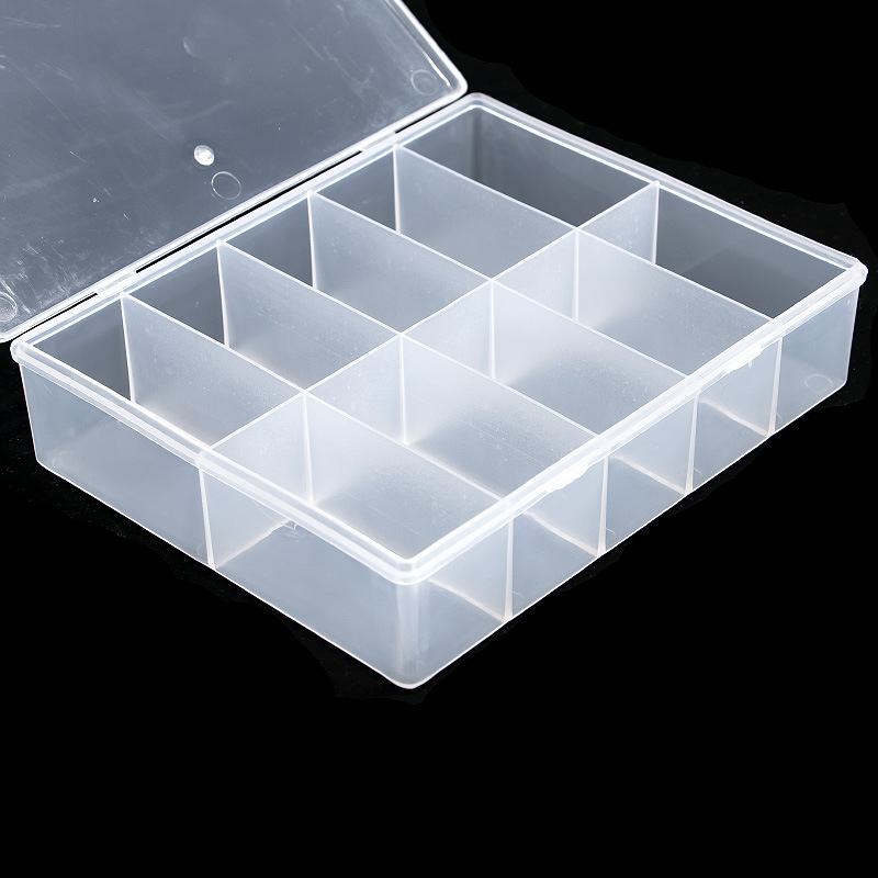 10 Grids Empty Clear Storage B - đánh giá và giá Nail Art Inspo