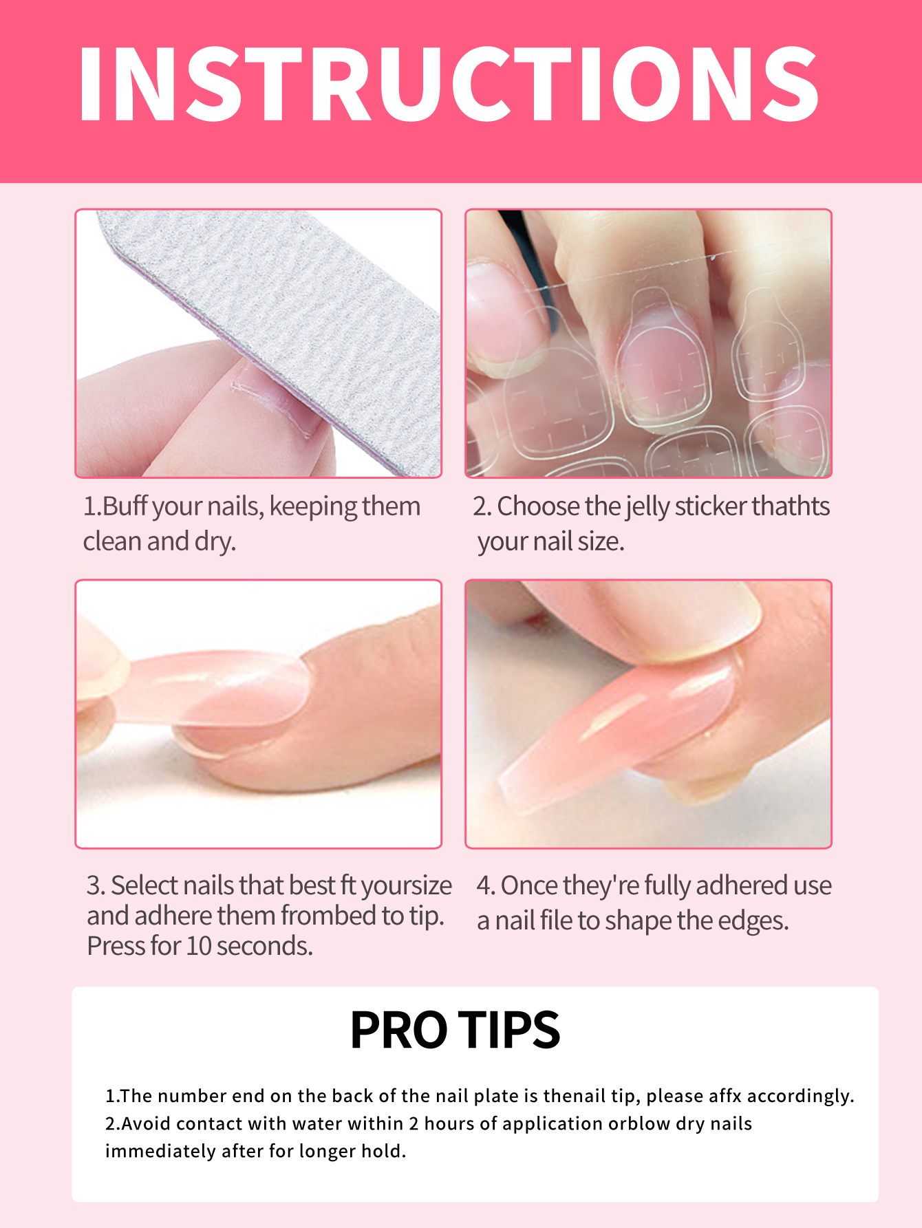 10Pcs Press on Nails Short Whi - đánh giá và giá Nail Adhesive Tab
