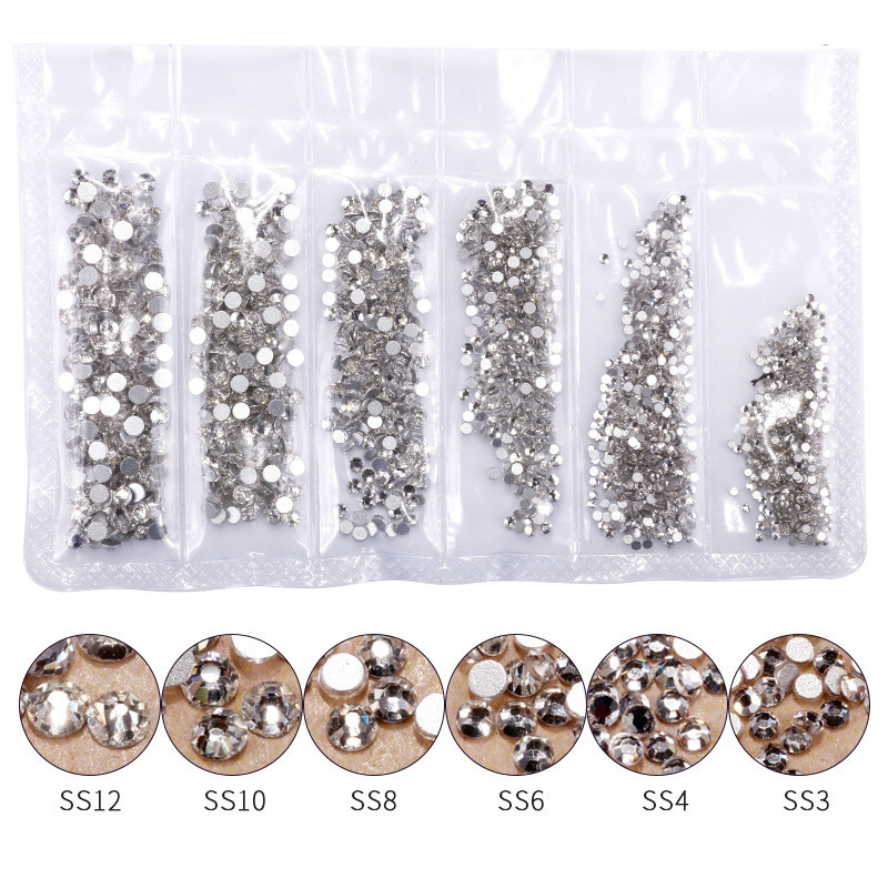 1440pcs Rose Gold Shiny Rhines - đánh giá và giá Nail Art Rose Gold