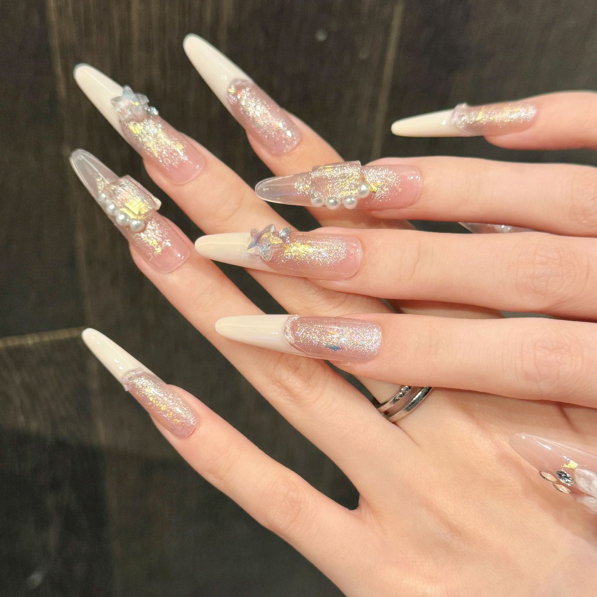 10pcs Pure Hand Pressed Stilet - đánh giá và giá Nail Art Inspo