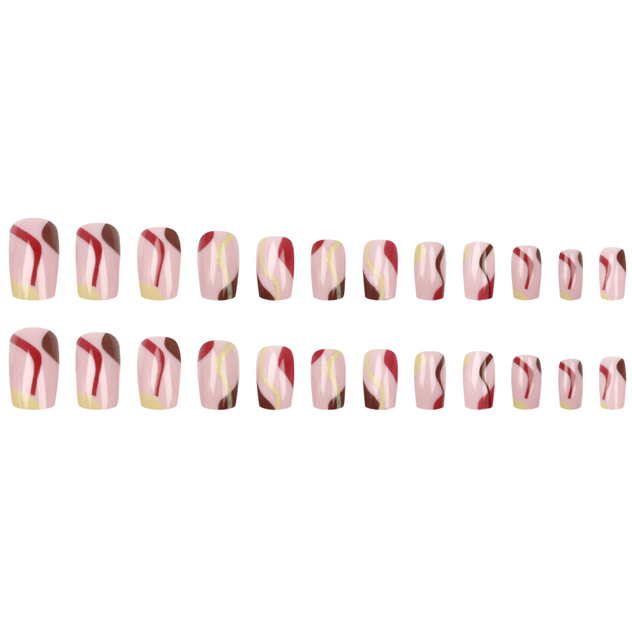 Short Medium fake nails for wo - đánh giá và giá Nail Art Overlay