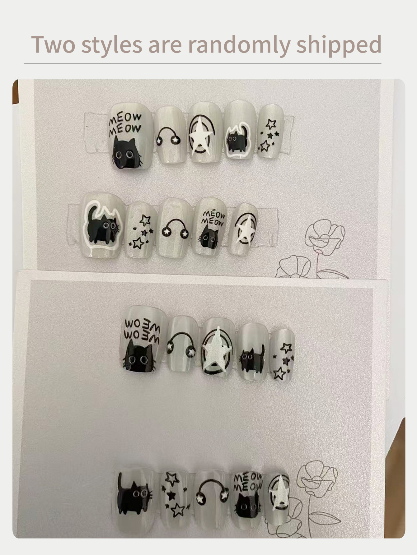 10Pcs Press on Nails Short Whi - đánh giá và giá Nail Adhesive Tab
