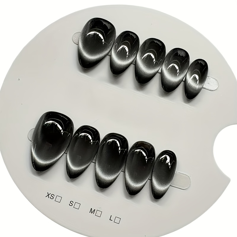 10Pcs Handmade Cat Eye Press O - đánh giá và giá Nail Art Eye Cat