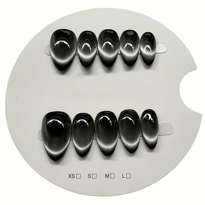 10Pcs Handmade Cat Eye Press O - đánh giá và giá Nail Art Eye Cat